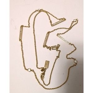 Elegant Kate Spade Gold bar necklace